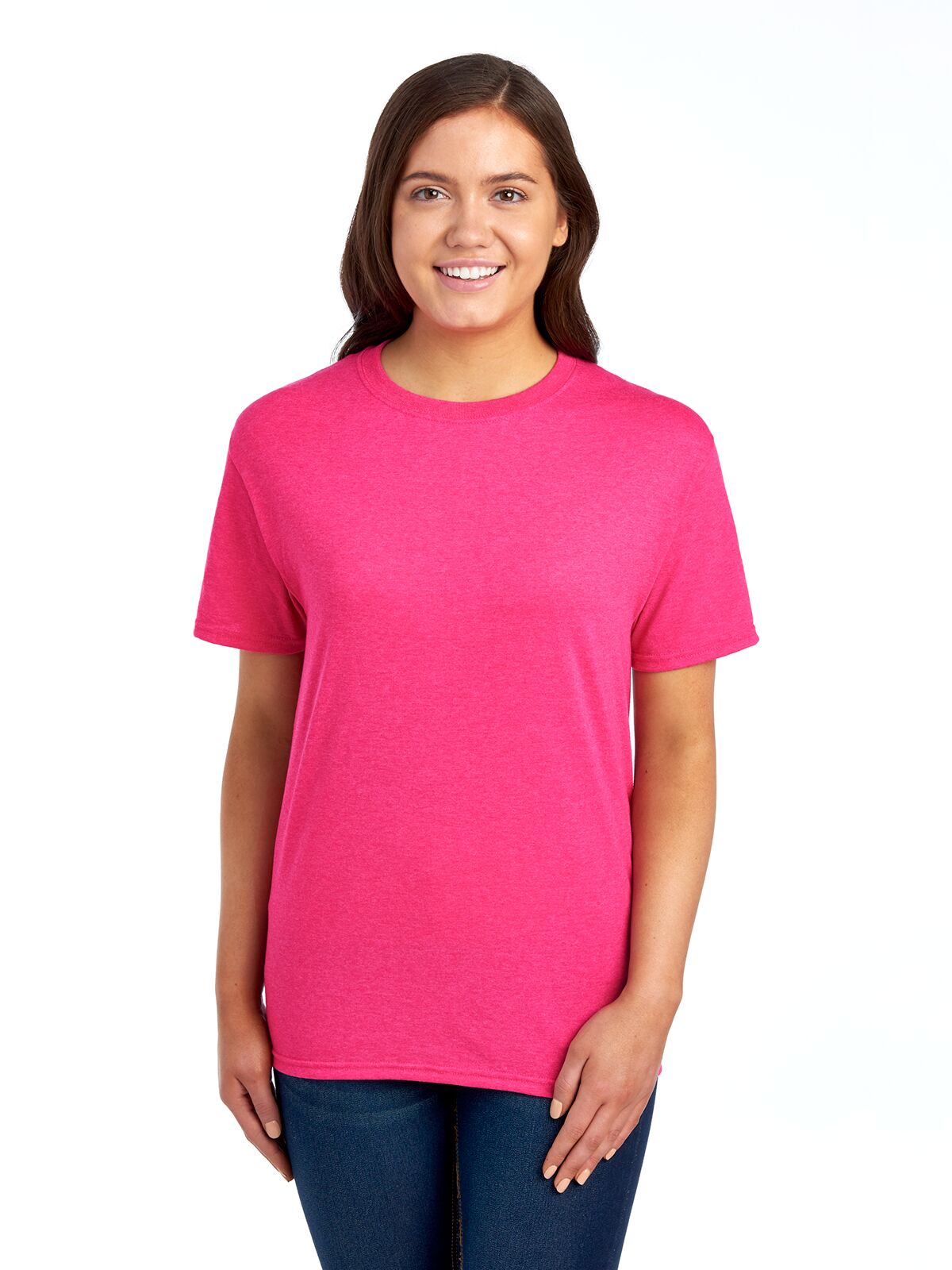 X-Large Retro Heather Pink Fruit of the Loom F3930A 
