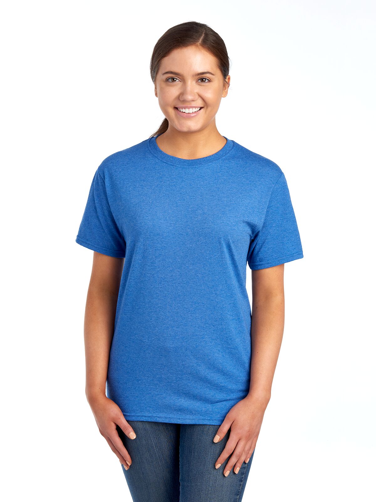 Medium Retro Heather Royal Fruit of the Loom F3930A 