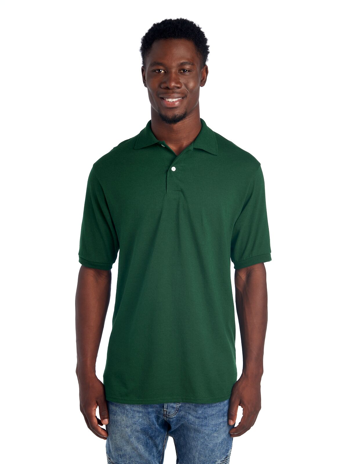 Large Forest Green Jerzees 437MR 