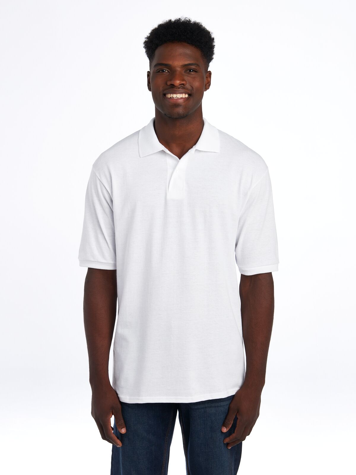 Medium White Jerzees 437MR 