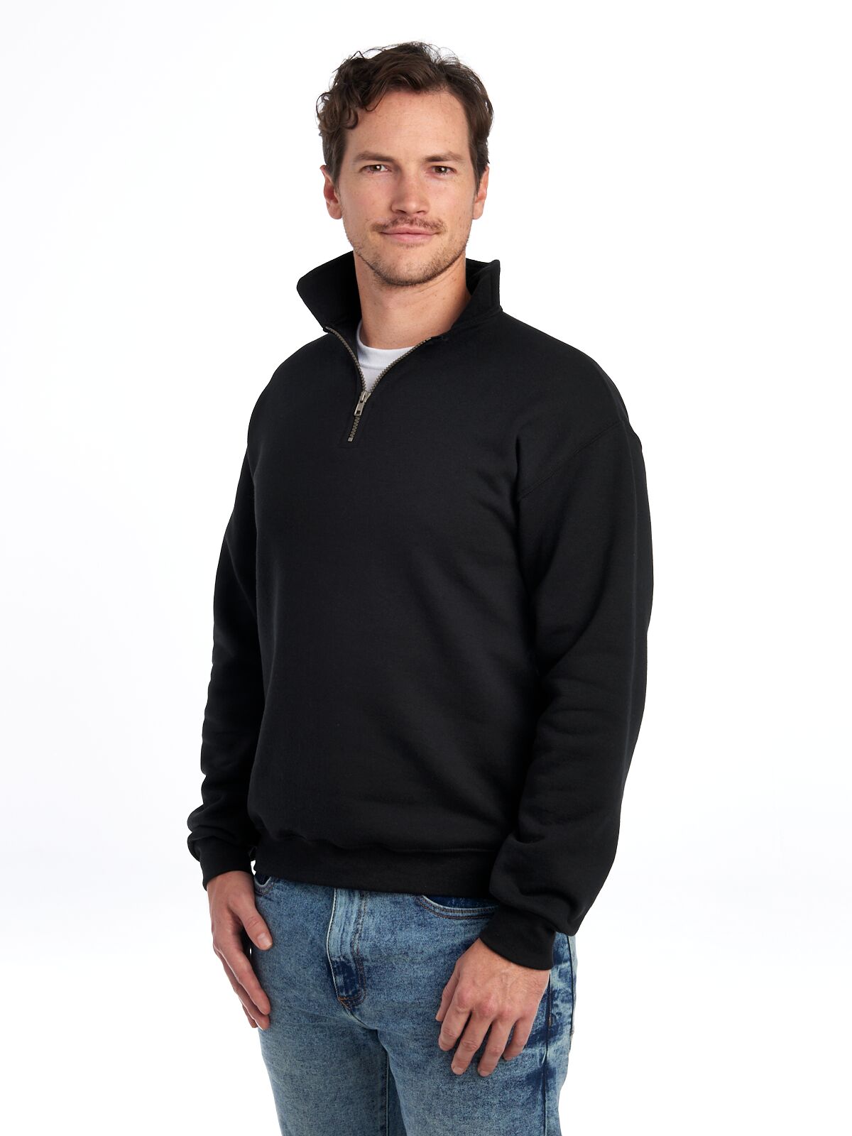 X-Large Black Jerzees 4528M 