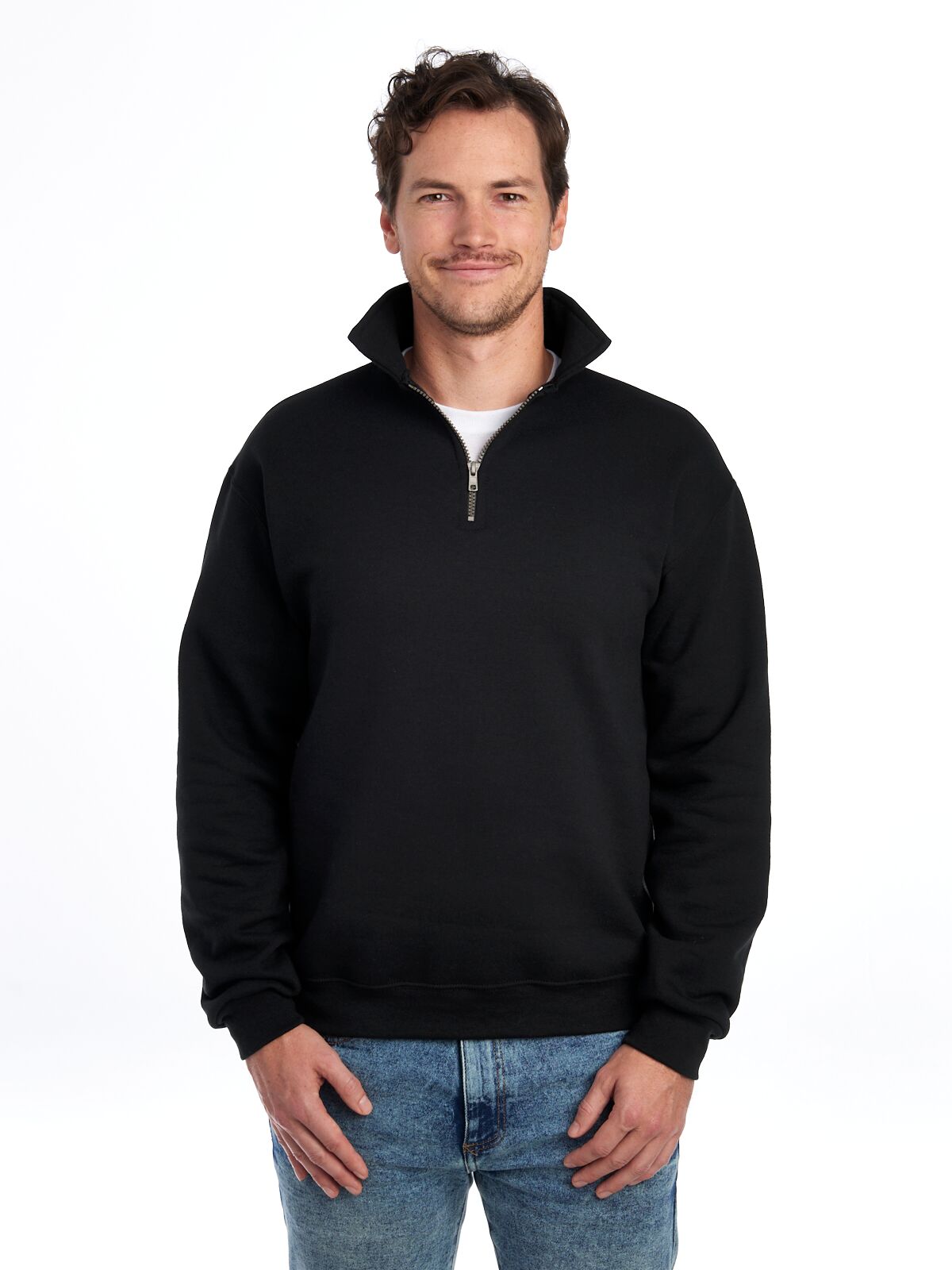 X-Large Black Jerzees 4528M 