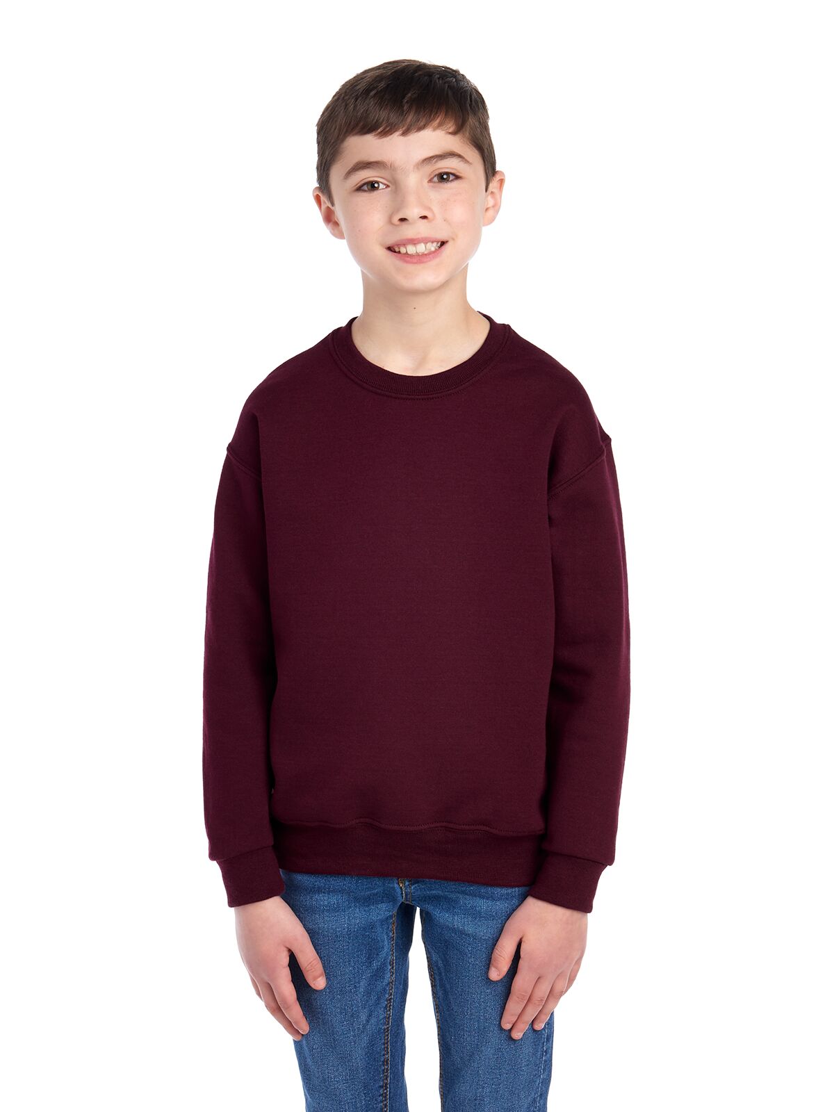 Youth Large Maroon Jerzees 562BR 