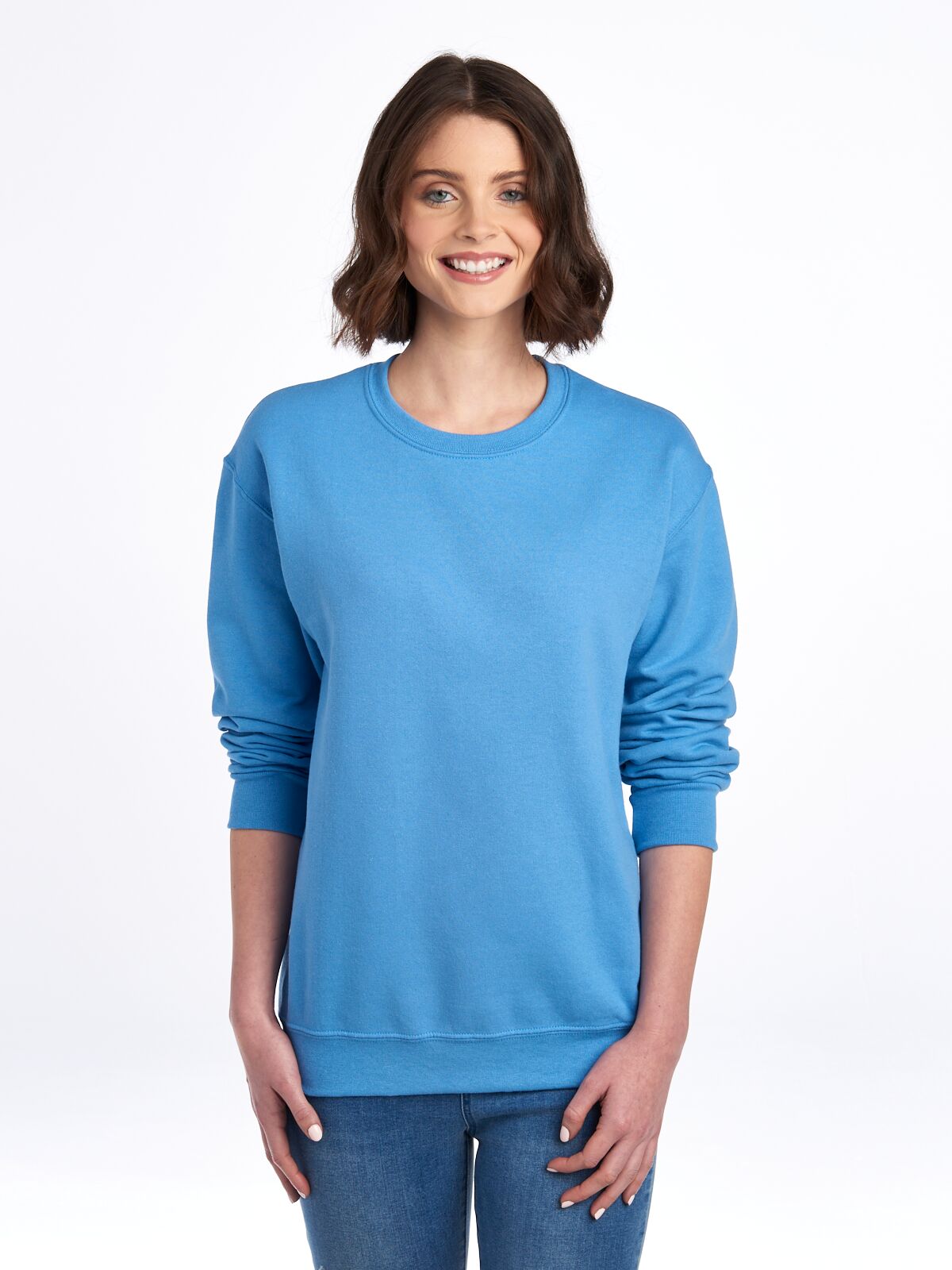 Medium Columbia Blue Jerzees 562MR 