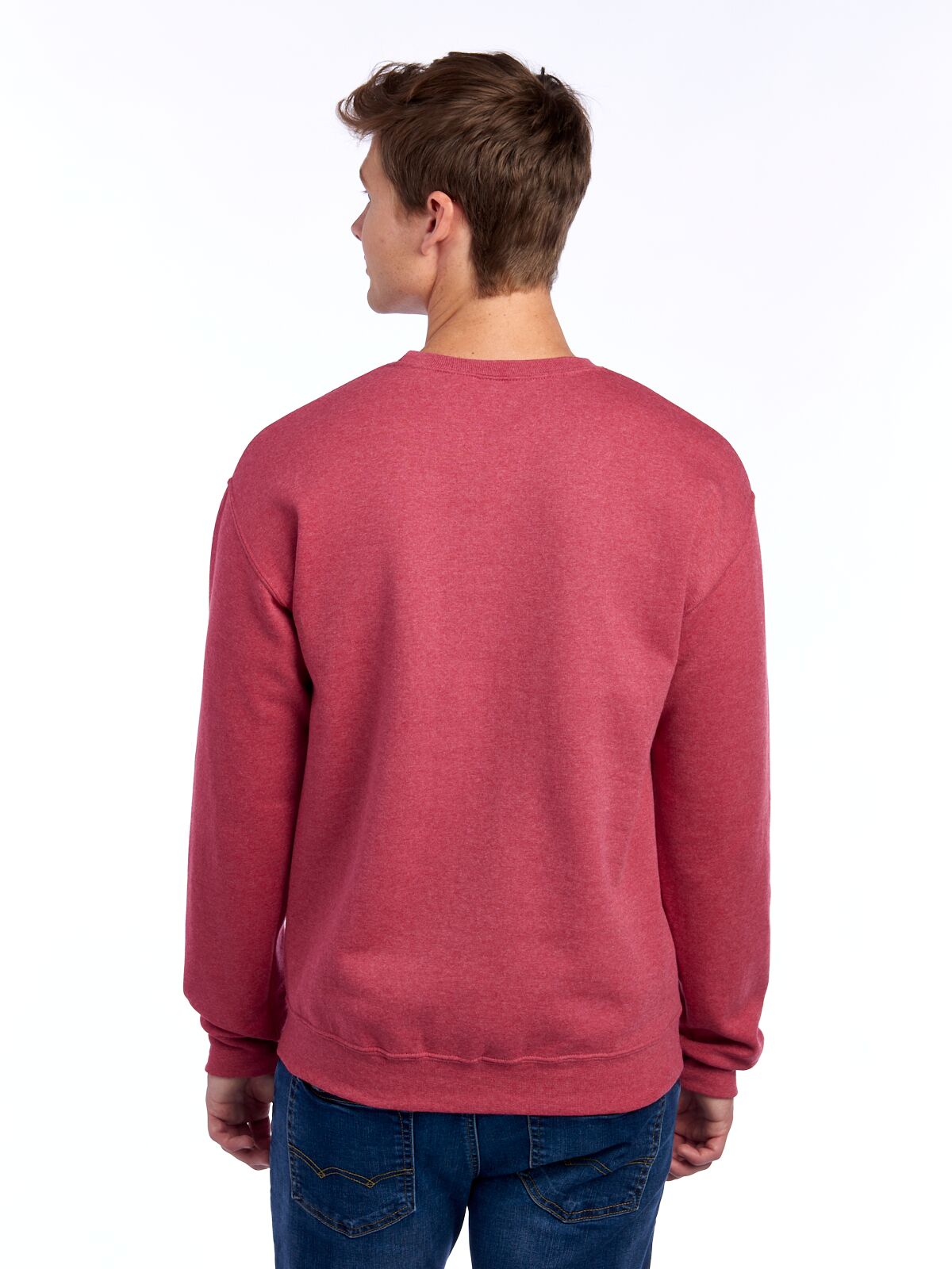 X-Large Vintage Red Heather Jerzees 562MR 