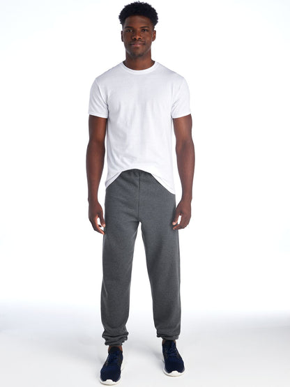 X-Large Black Heather Jerzees 973MR 
