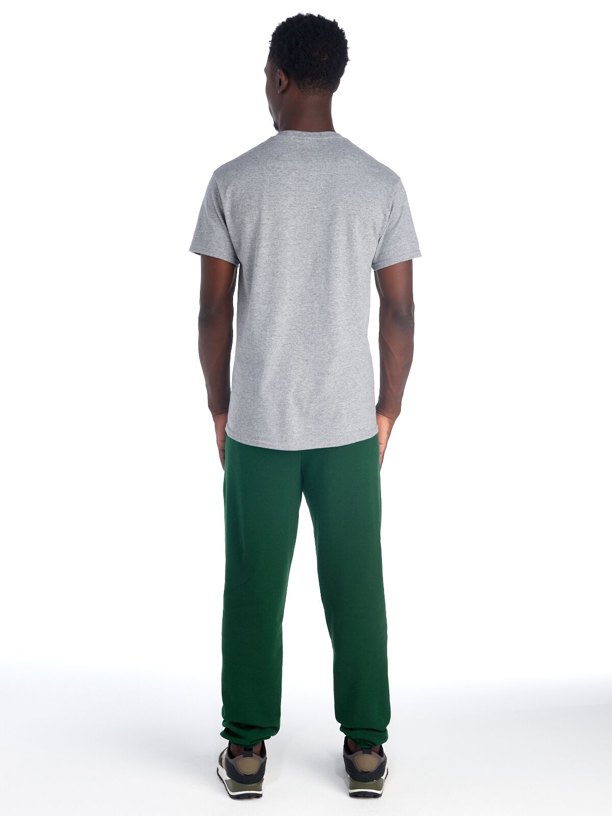 Large Forest Green Jerzees 973MR 