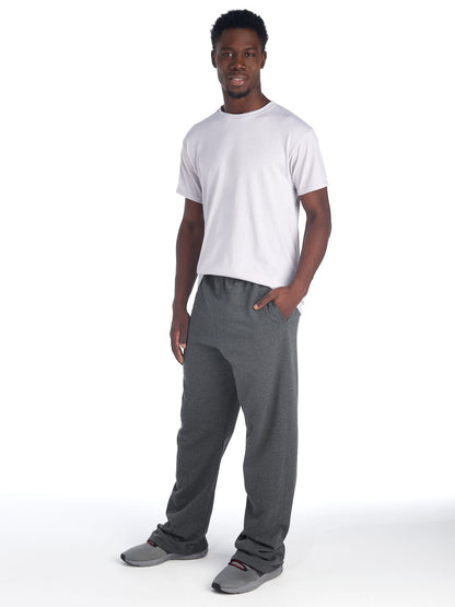 X-Large Black Heather Jerzees 974MPR 