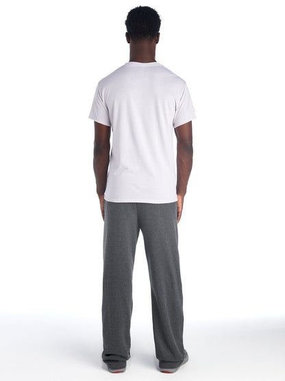 X-Large Black Heather Jerzees 974MPR 