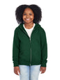 Youth Medium Forest Green Jerzees 993BR 