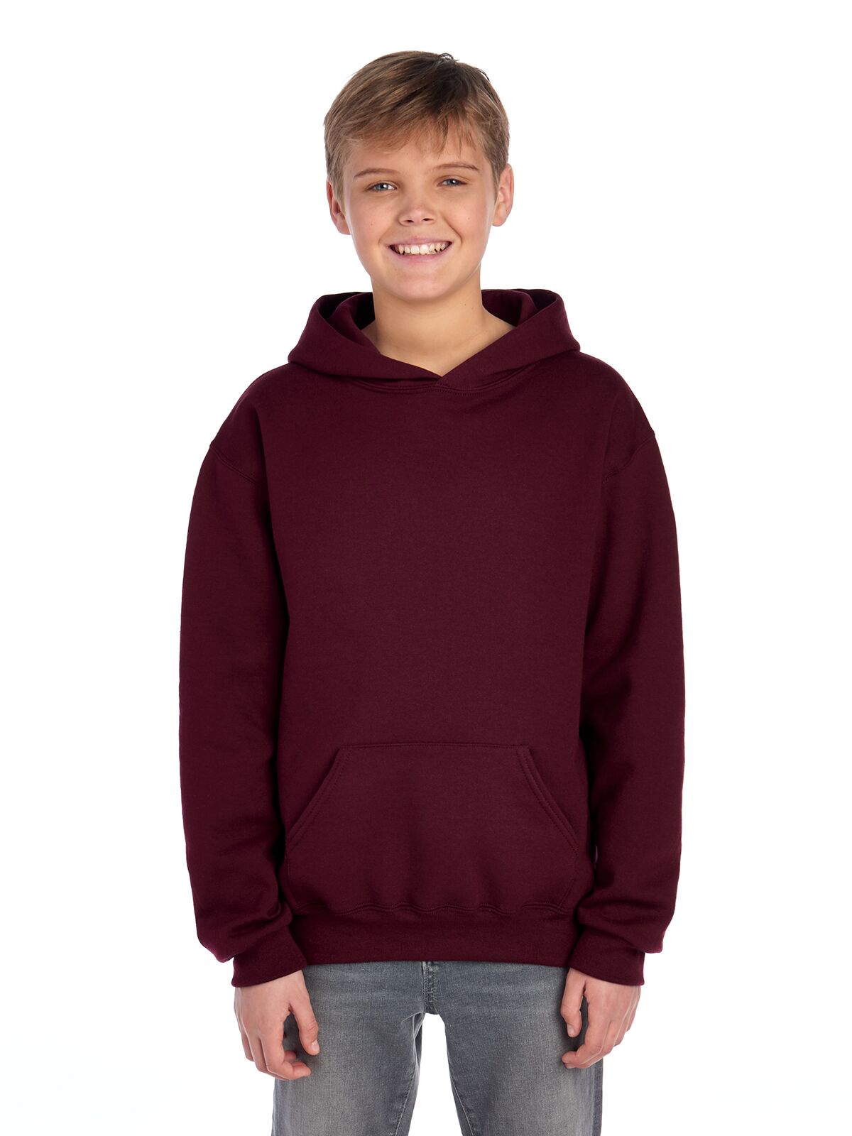 Youth Large Maroon Jerzees 996YR 