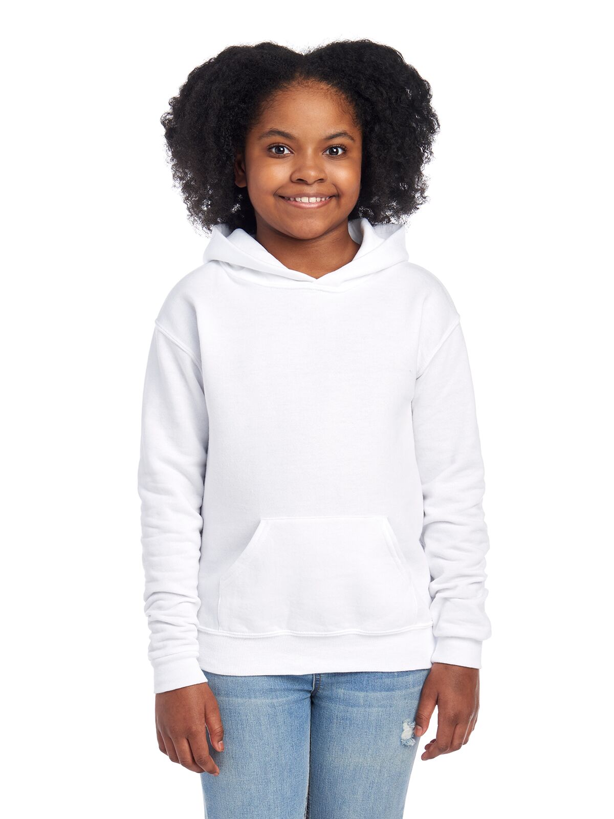 Youth Large White Jerzees 996YR 