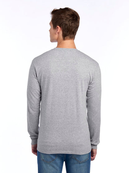 X-Large Athletic Heather Jerzees 29LSR 