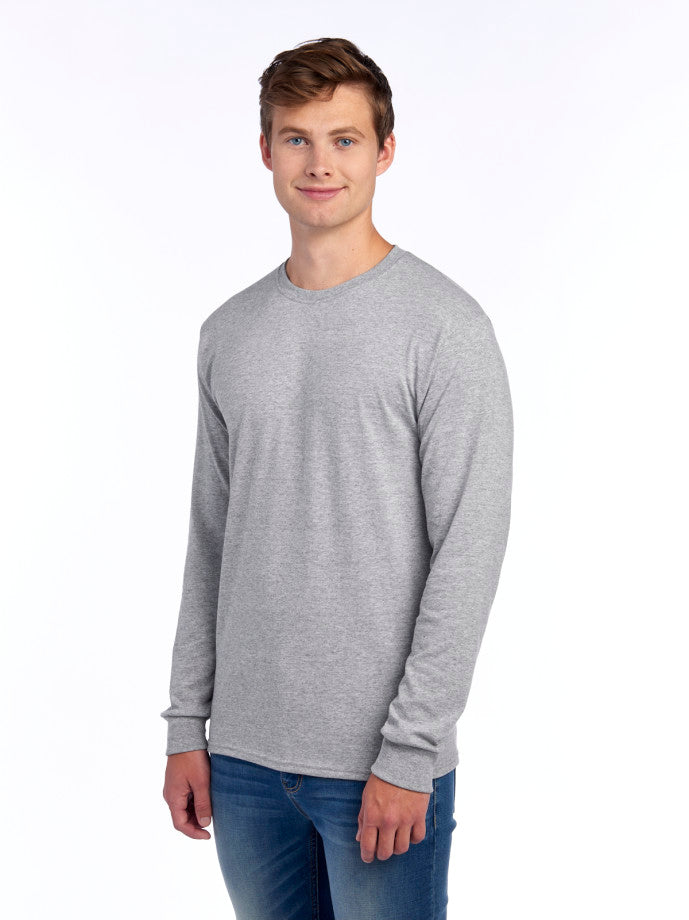 X-Large Athletic Heather Jerzees 29LSR 