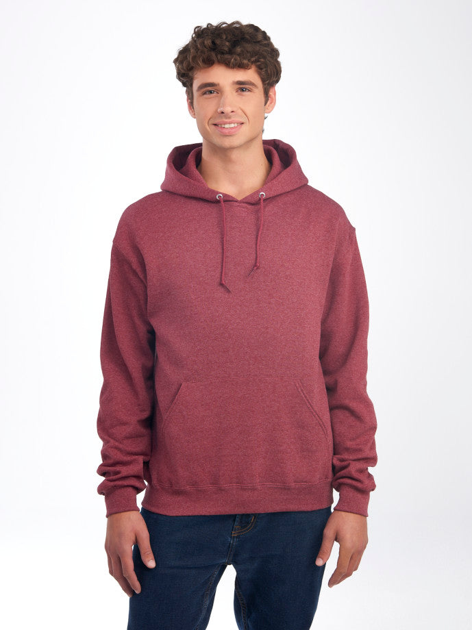 X-Large Vintage Heather Maroon Jerzees 996MR 